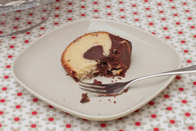 Mocha & Walnut Bundt Cake
