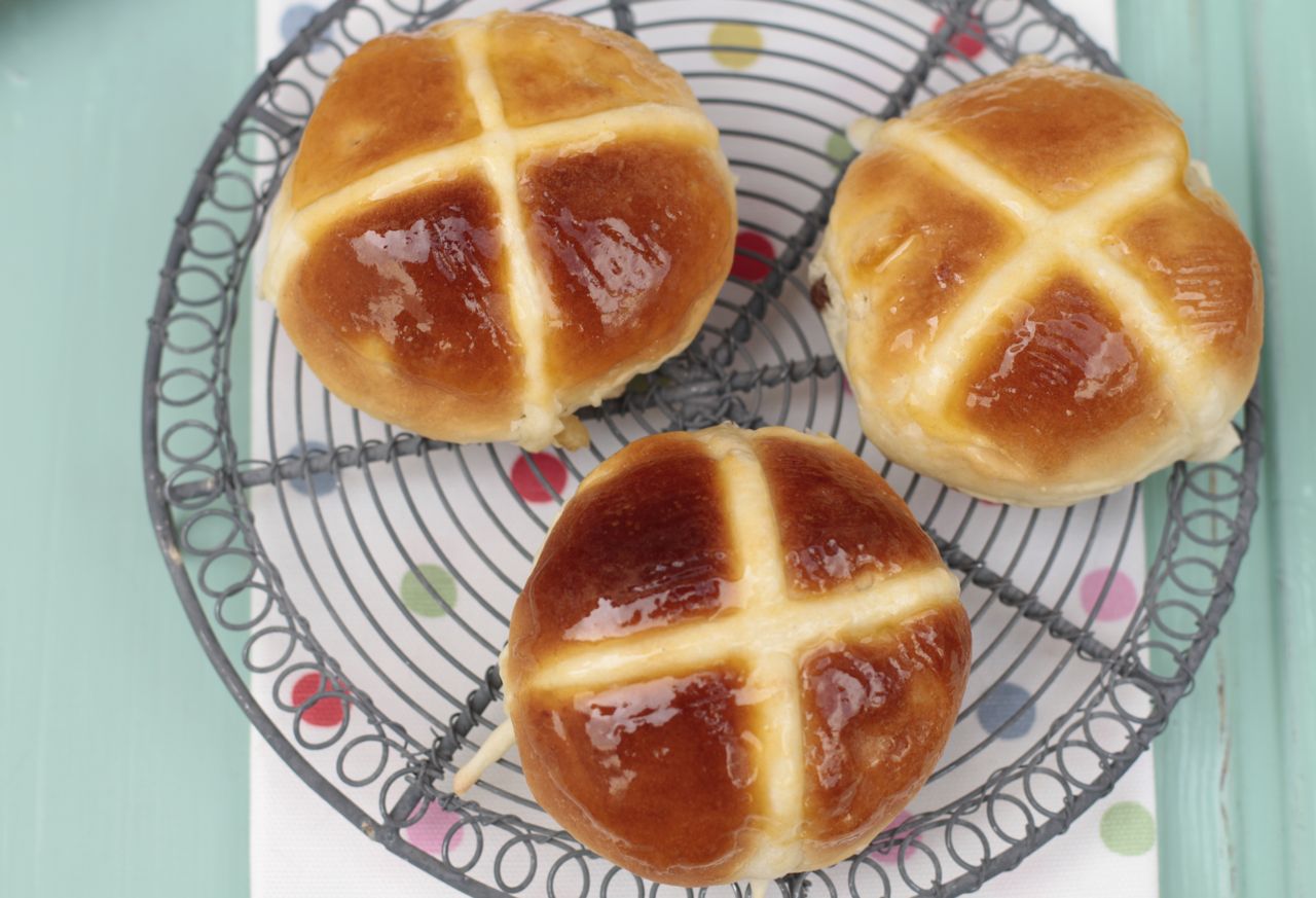 Los bollitos típicos de Viernes Santo en algunos paises Anglosajones