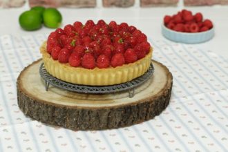 Raspberry & Frangipane Tart