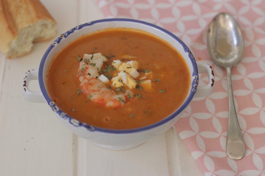 SOPA DE PESCADO EN  COOK PROCESSOR