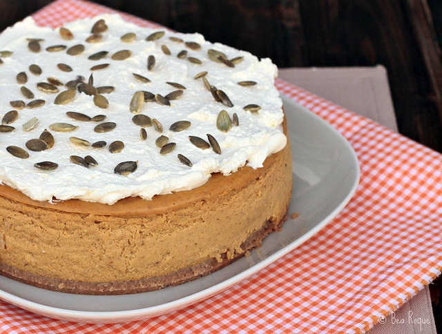 Spiced Pumpkin Cheesecake