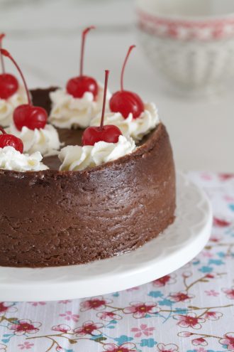 Cheesecake de chocolate